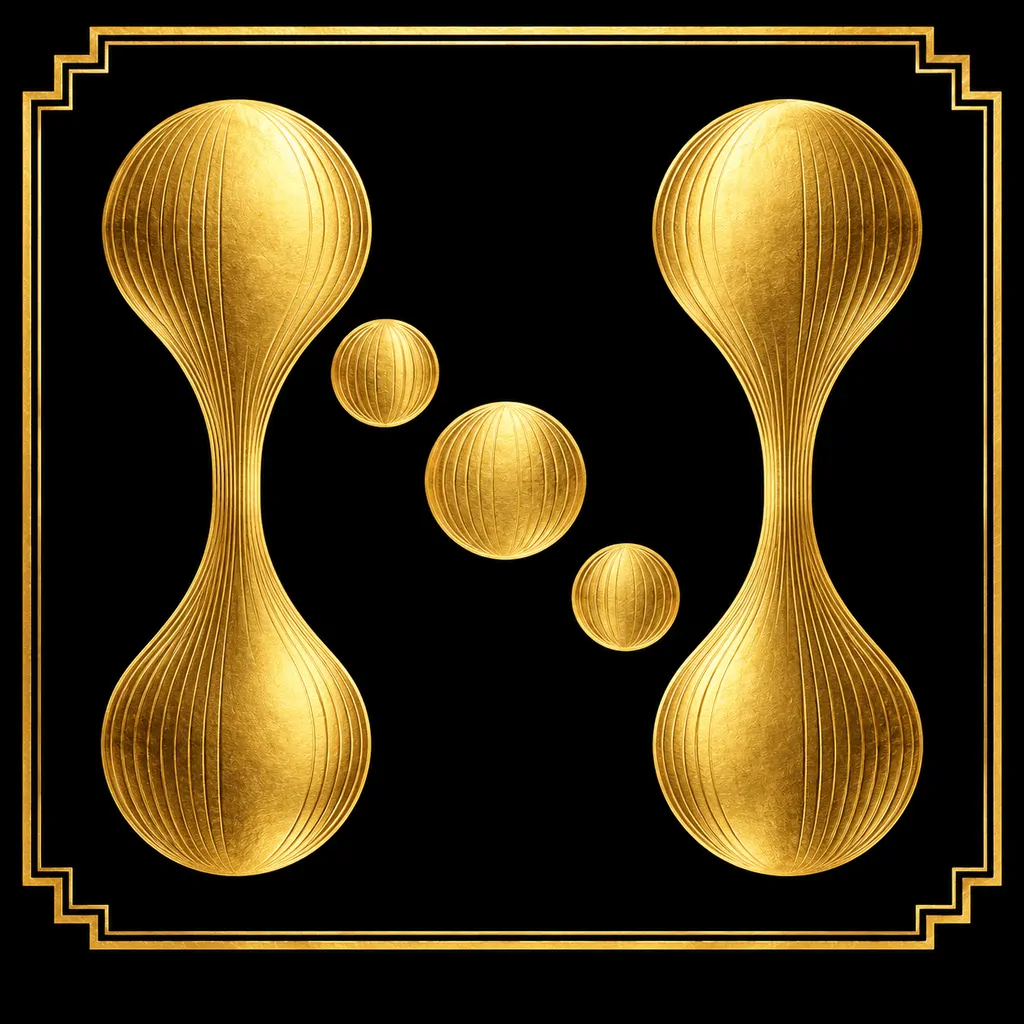 Neural Technology logosu, Art Deco tarzında yeniden yorumlanmış